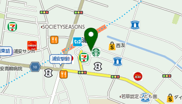 浦安たかやなぎクリニックの地図画像