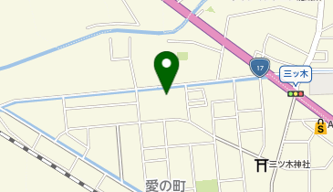 愛の町ポピークリニックの地図画像