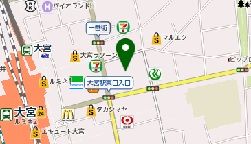 泌尿器と男性不妊のクリニックの地図画像