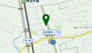 糖尿病・甲状腺 加木屋たけうち内科の地図画像