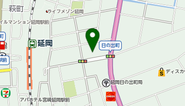 長沼レディースクリニックの地図画像