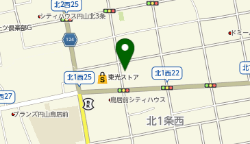 札幌はたけやま内科・胃カメラ大腸内視鏡クリニックの地図画像