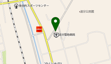あびら追分クリニックの地図画像