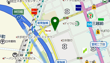 日本橋メンタルクリニックの地図画像