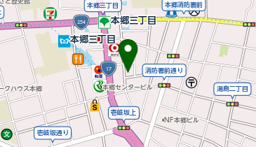 本郷の森診療所の地図画像