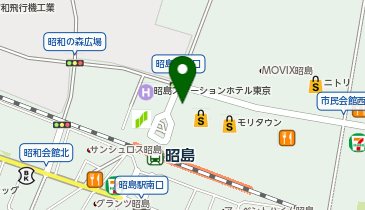 ながせ皮フ科の地図画像