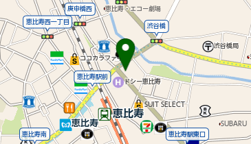 恵比寿メディカルクリニックの地図画像