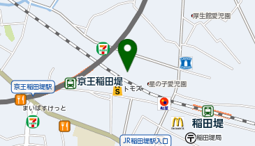 稲田堤ひふ科クリニックの地図画像