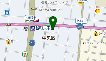 片岡屋なにわのみやクリニックの地図画像