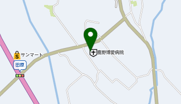 鹿野博愛診療所の地図画像