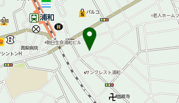 浦和整形外科の地図画像