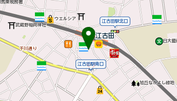 こもれびクリニックの地図画像