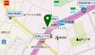 東京メディカルテラスの地図画像