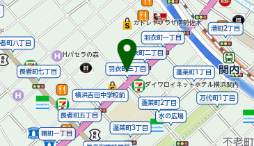 関内ゆめクリニックの地図画像