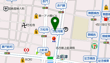 柊みみはなのどクリニック大須の地図画像