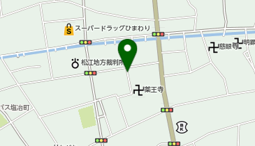 出雲漢方クリニックの地図画像