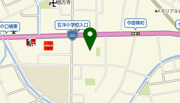 やまもと内科の地図画像