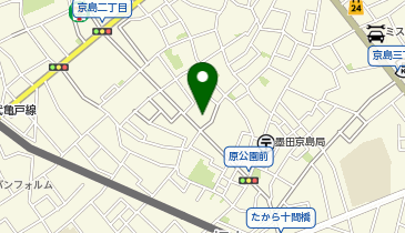 大山整形外科の地図画像
