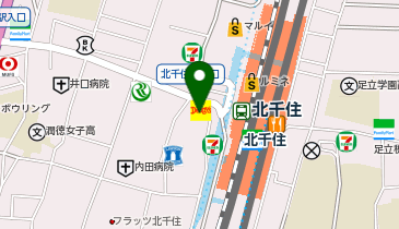 北千住駅前クリニックの地図画像