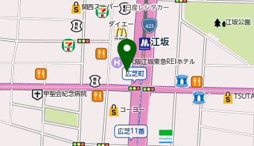 あいおいクリニックの地図画像