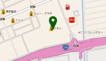西新潟健診プラザの地図画像