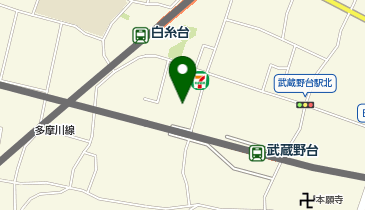 大坪眼科医院の地図画像