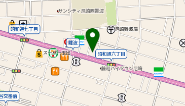 あおぞら在宅診療所兵庫あまがさきの地図画像