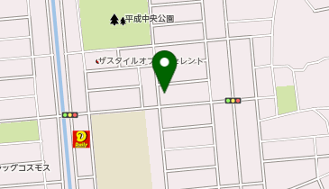 いでた平成眼科クリニックの地図画像