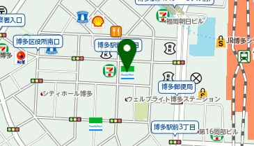 博多駅前まちかど皮膚科クリニックの地図画像