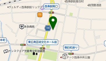 原クリニック東広島の地図画像