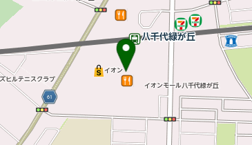 キャップスクリニック八千代緑が丘の地図画像