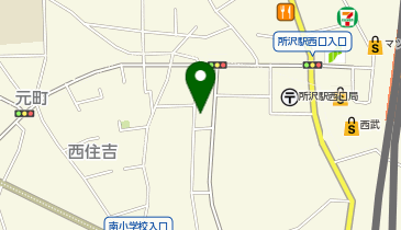 ところクリニックの地図画像