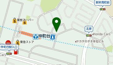 都筑あずま内科リウマチ科の地図画像