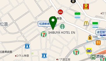 TCB東京中央美容外科 渋谷西口院の地図画像