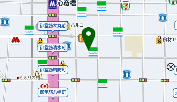 TCB東京中央美容外科 心斎橋筋院の地図画像