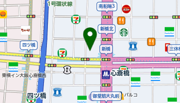 TCB東京中央美容外科 心斎橋御堂筋院の地図画像