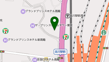 TCB東京中央美容外科 品川院の地図画像