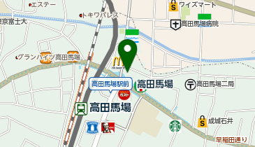 早稲田通り皮フ科の地図画像