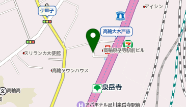 高輪みつるクリニックの地図画像