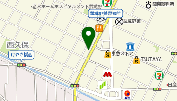 わかさクリニック三鷹の地図画像