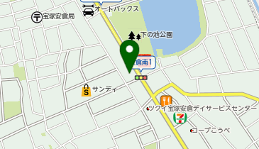 みなとクリニック宝塚の地図画像