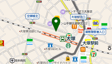 大塚メンタルクリニックの地図画像