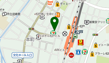 松戸駅前クリニックの地図画像