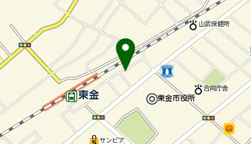 ゆうクリニック東金の地図画像
