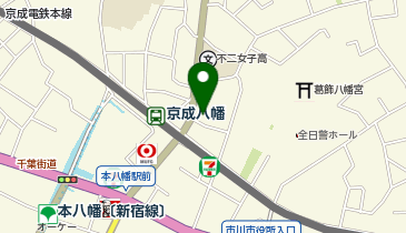 津田眼科医院の地図画像