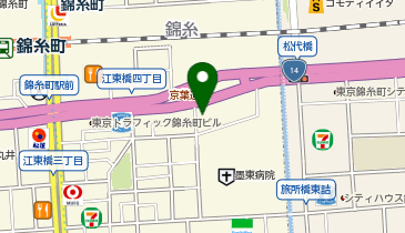 ティーズクリニックの地図画像