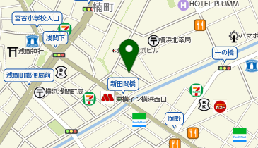 AND美容外科横浜院の地図画像