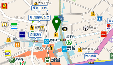 ビューティースキンクリニック渋谷院の地図画像