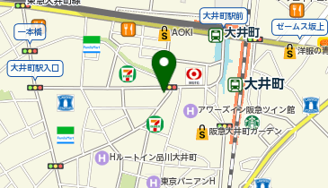 リバイブAGAクリニック大井町院の地図画像