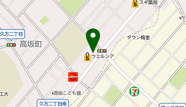 天白たかさかの森クリニックの地図画像